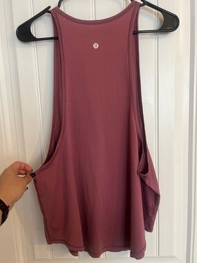 lululemon athletica Dusty Rose Muscle Tank Top - Size 10